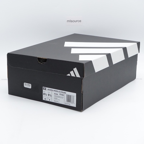 NEW adidas Adizero Prime X3 Strung Running Shoes JR2598 - Picture 9 of 11